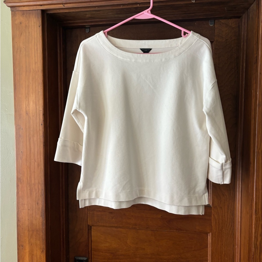 Ann Taylor Cream Blouse